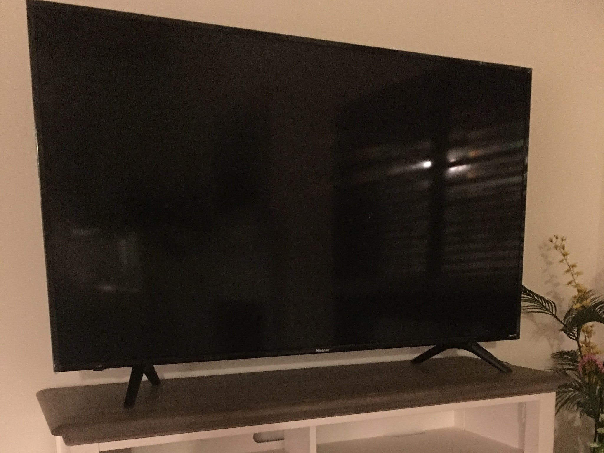 Upper level LR large screen smart TV - 438 Ocean Pky