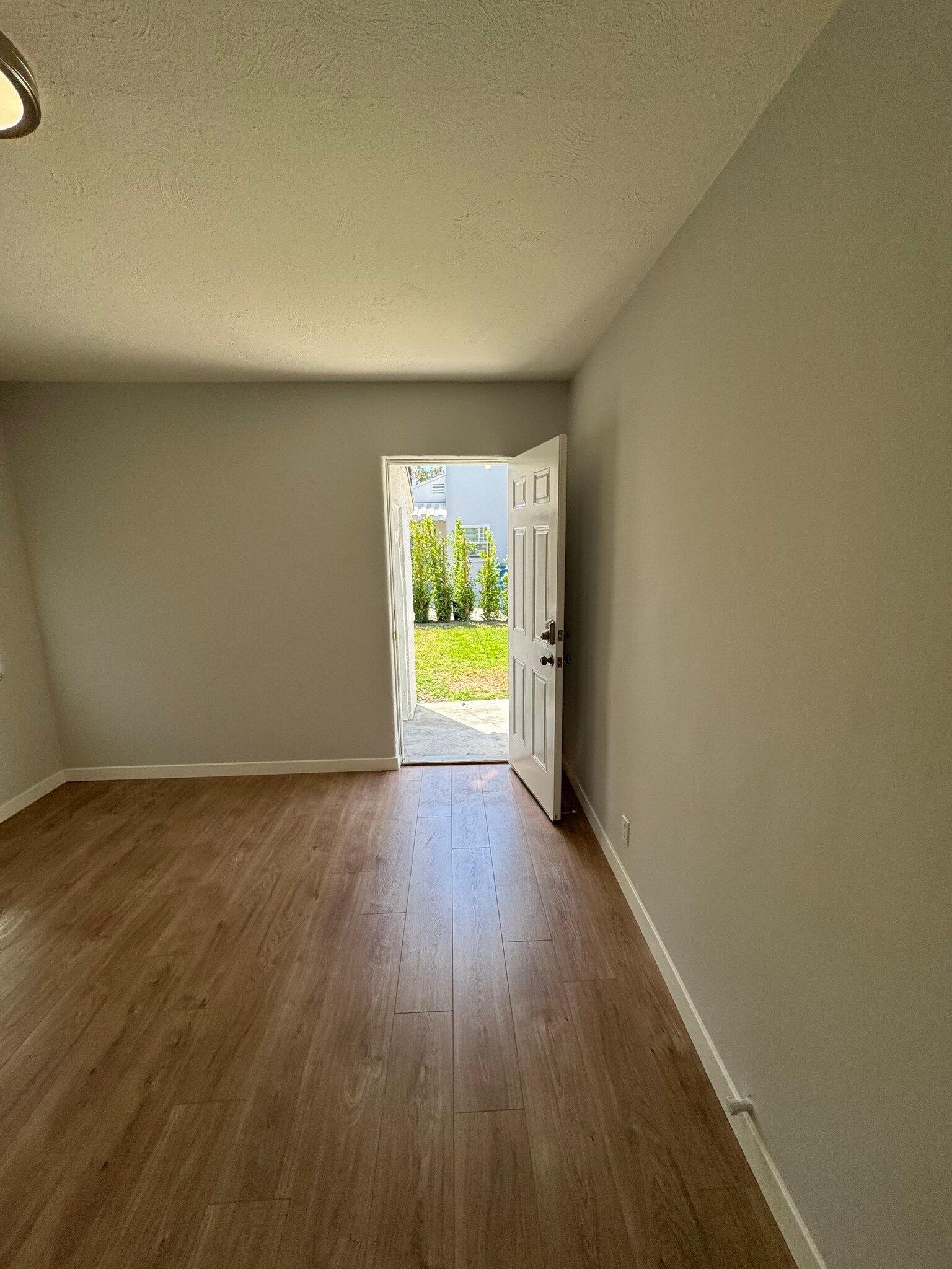 Door to backyard from bedroom #1 - 5943 Tujunga Ave
