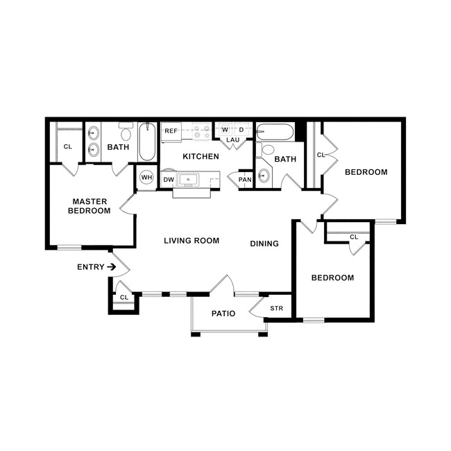 Floorplan - Lakeview of Ardmore