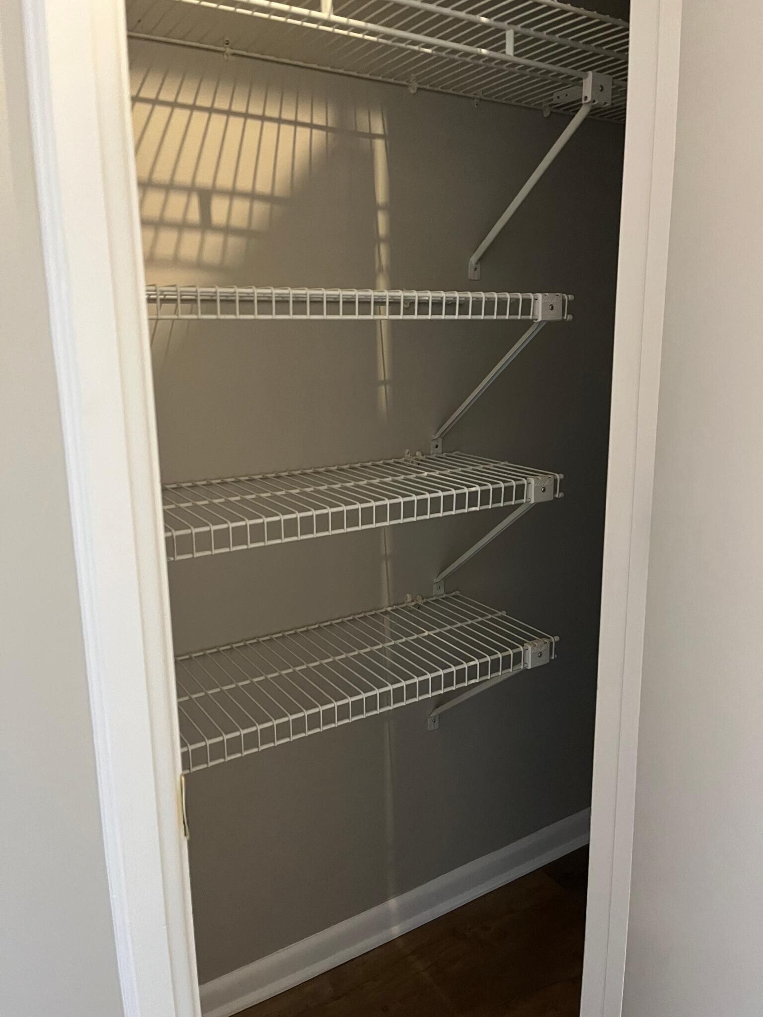 Hallway linen closet - 104 Turtle Creek Rd