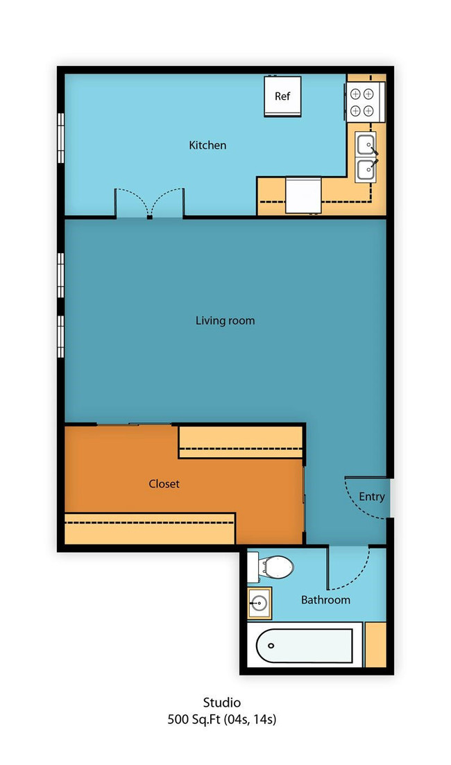 Floorplan - Malloy Apartment Homes