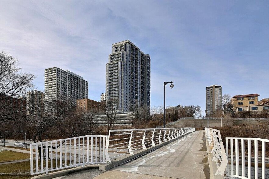 Building next to walking Bridge - 1660 N Prospect Ave