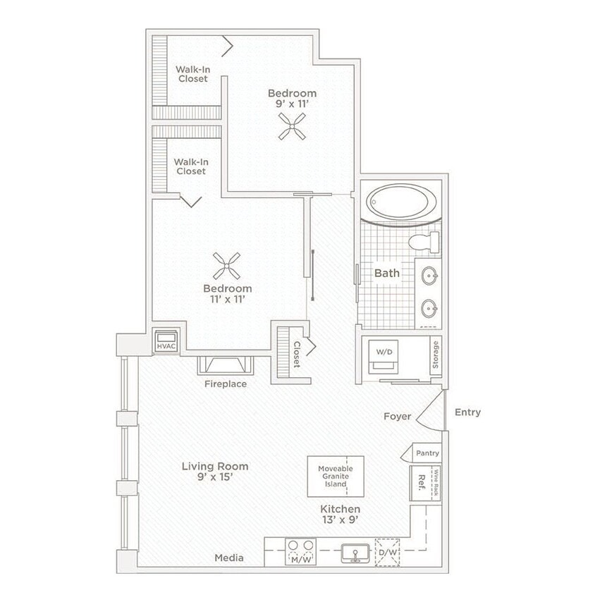 倉俣史朗　室内 1/NO.205 室内1/NO.409 FP 1989/11 Soo Line Building City Apartments - 101 S 5th St Minneapolis