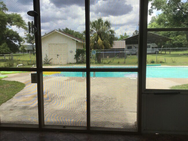 View from screenhouse - 4905 Davis Dr