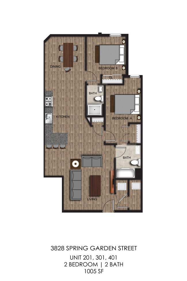 Floorplan - The Schuyler