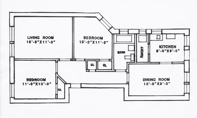 Floorplan - 437-59 W. Belmont Ave.
