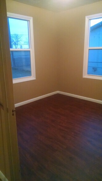 Bedroom - new flooring and paint - 109 Washington Avenue