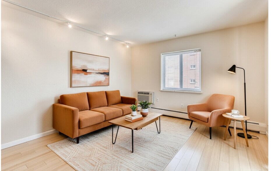 Virtual Staging- living room - 188 S Logan St