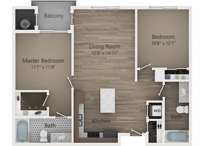 Floorplan - 600 Lofts Apartments