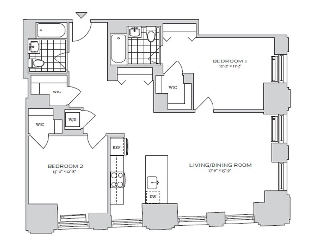 Floorplan - 70 Pine Apartments