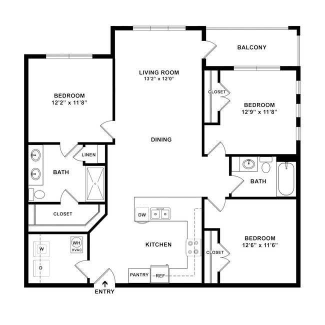 Floorplan - 4 Farms at Horse Pen Creek