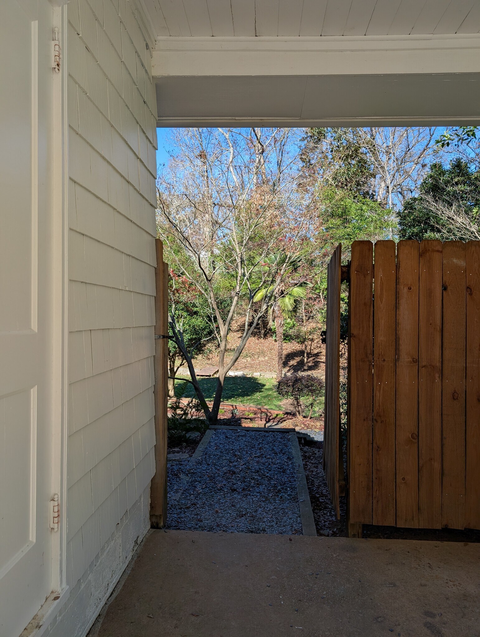 Entrance to Backyard from Carport - 1096 Oakfield Dr SE