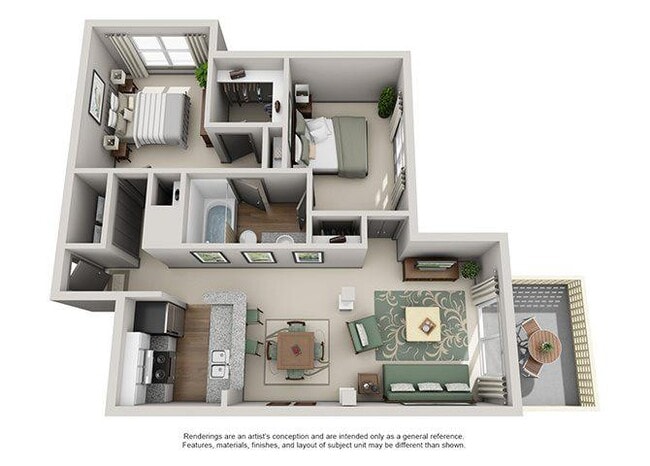 Floorplan - Crosstown at Chapel Hill