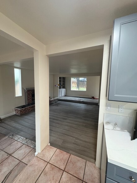 A couple of steps back and you enter your new kitchen. - 23162 Smith Rd