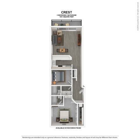 Floorplan - The Carillon Apartments