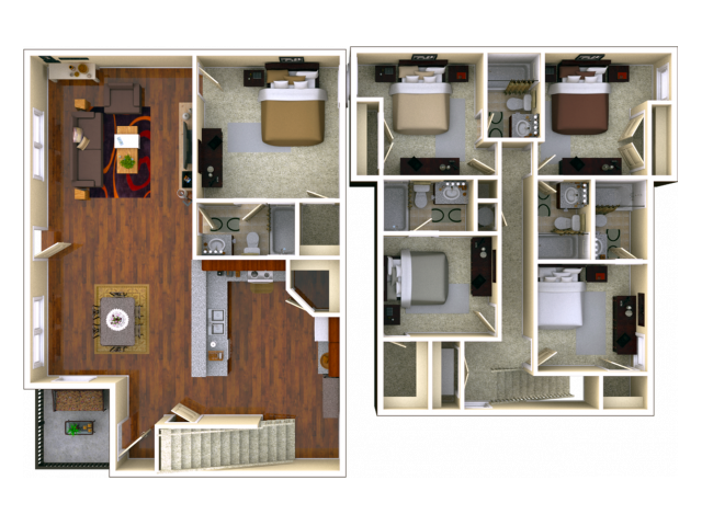 Courtyard 5 - The Brexx at Louisville