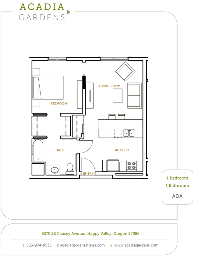 Floorplan - Acadia Gardens