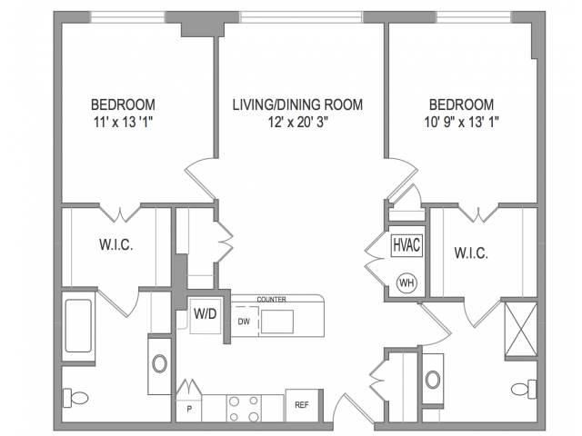 Floorplan - Thomas Court