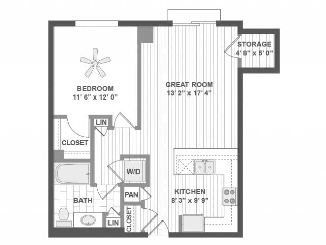 Floorplan - AMLI Evanston