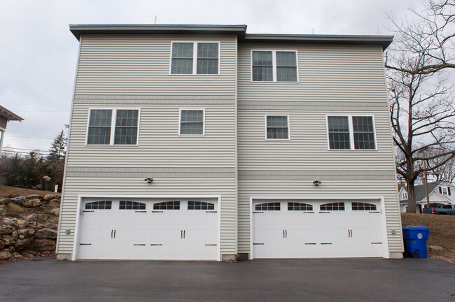 Back of House with 2 car garage - 633 Hanover Street