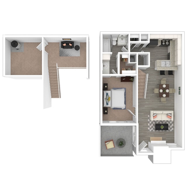 Floorplan - Casa Azul Townhomes