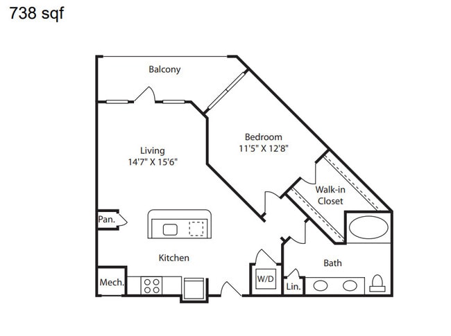 Floorplan - The Mitchell at Woodmill Creek