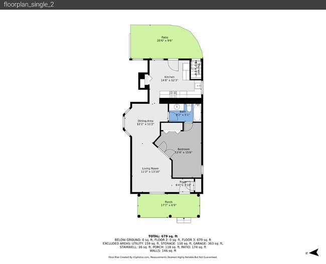 Building Photo - $1,550, 1 bed, 1 bath apartent near wash p...