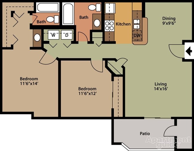 Floorplan - The Dakota At Camelback