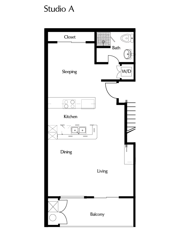 Floorplan - DeLuxe Apartments