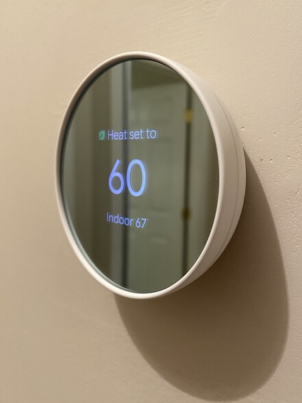 nest thermostat - 603 Maplewood Ave