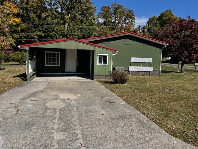 Side view on corner lot - 311 Rugby Rd