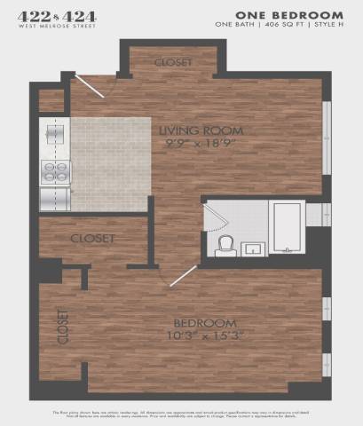 Floorplan - 422-24 Melrose