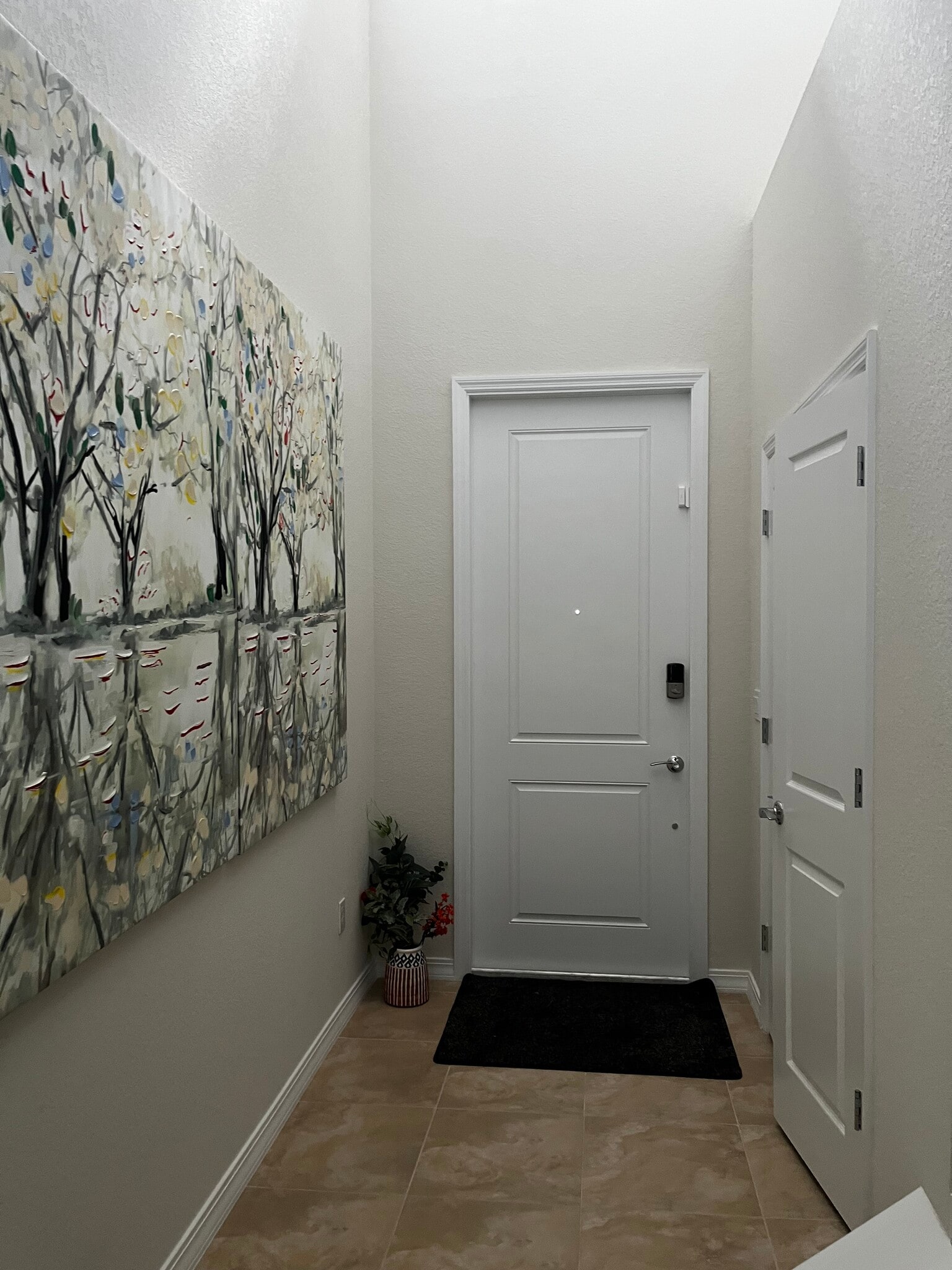 Main entrance view from inside - 1418 Evergreen Ter