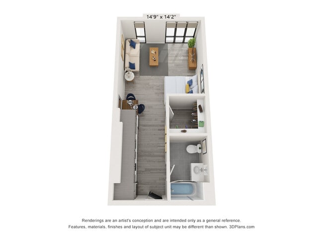 Floorplan - 17 CENTRAL