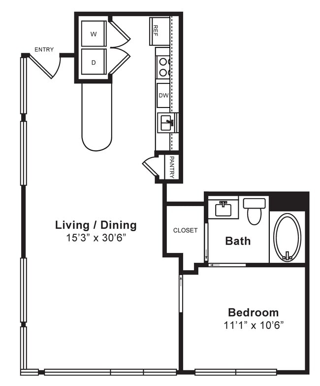 Floorplan - Terraces at Paseo Colorado