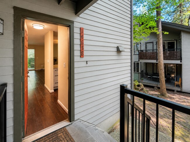 Building Photo - Modern Wooded Condo with Upgraded Kitchen & Private Deck