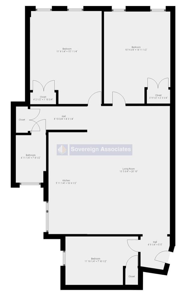 Floorplan - 615 Fort Washington Avenue