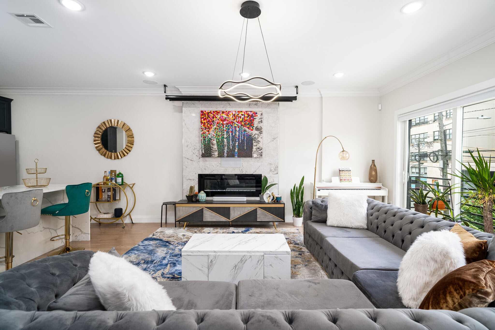 Living / Dining - 3436 John F Kennedy Blvd