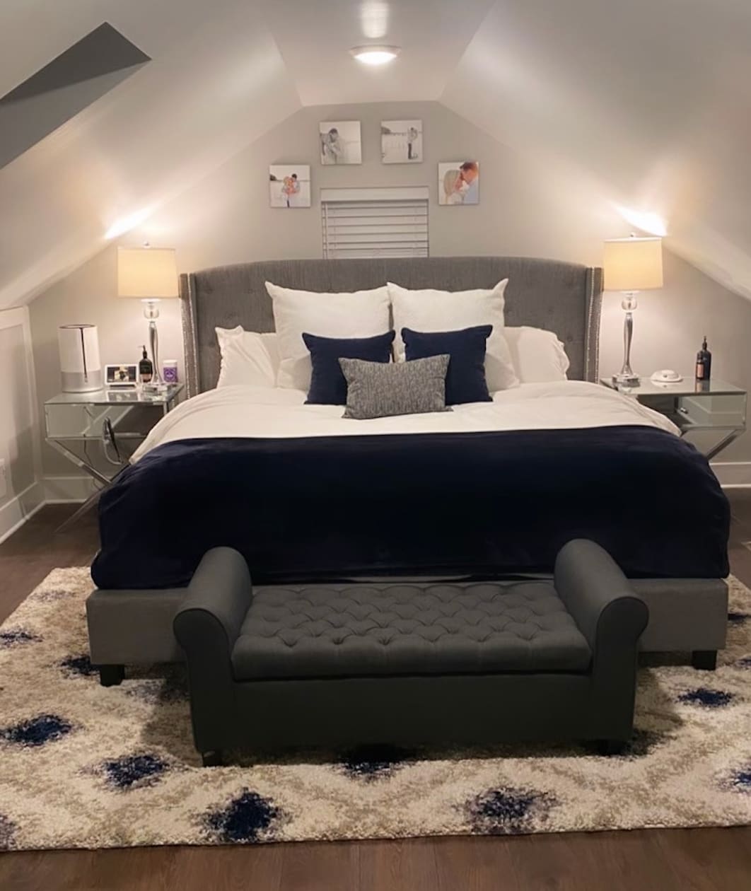 Master bedroom - 1718 N Campbell Ave