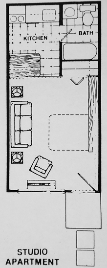 Studio - Moultrie Apartments