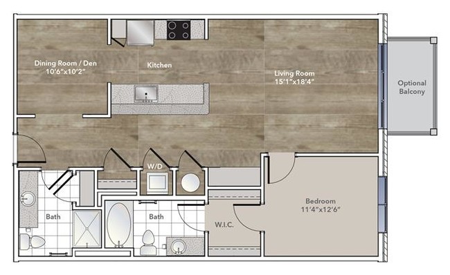 Floorplan - The Flats