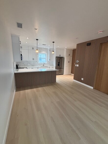 Living Rm & Kitchen Area - 3509 S Bronson Ave