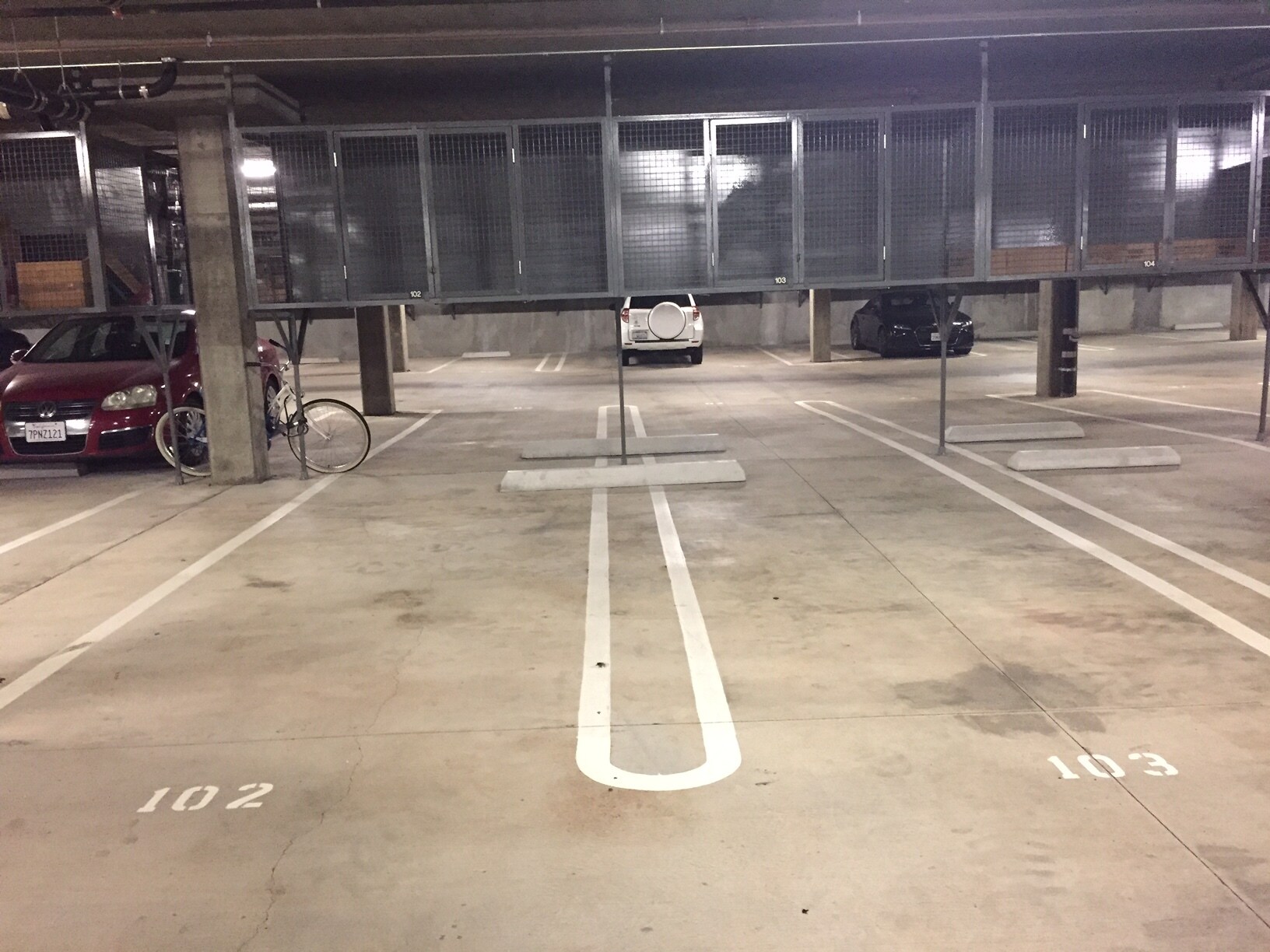 Two parking spots - 2349 Jefferson St