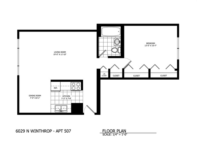 1BR/1BA - The Arbor Winthrop North