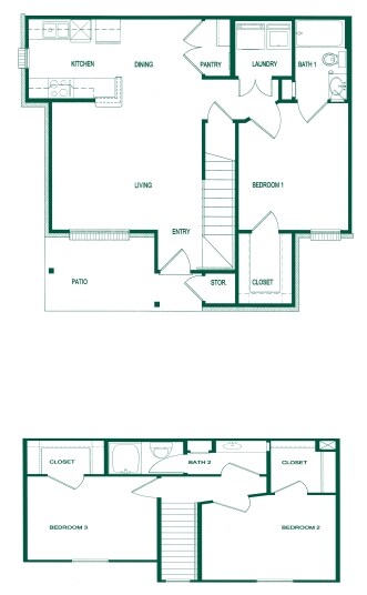 Plan B - Millpoint Townhomes