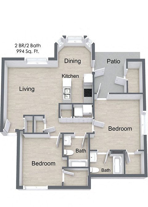 Floorplan - Balmoral Apartments