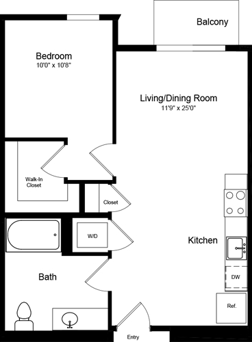 Floorplan - Potrero 1010