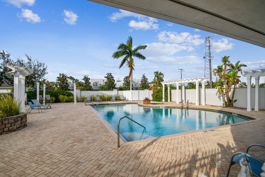 Pool area - 4543 Bay Spring Ct