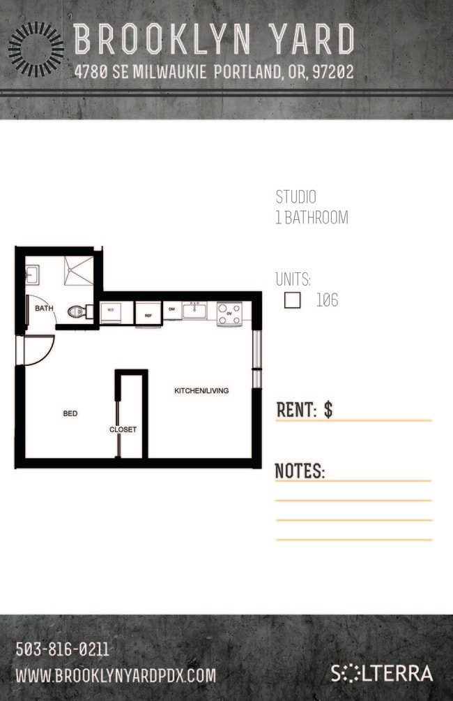 Floorplan - Brooklyn Yard