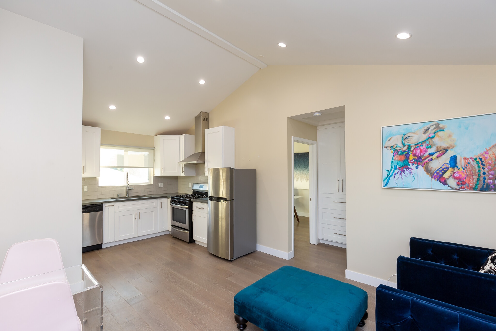 Living Room and Kitchen - 2730 S Barrington Ave